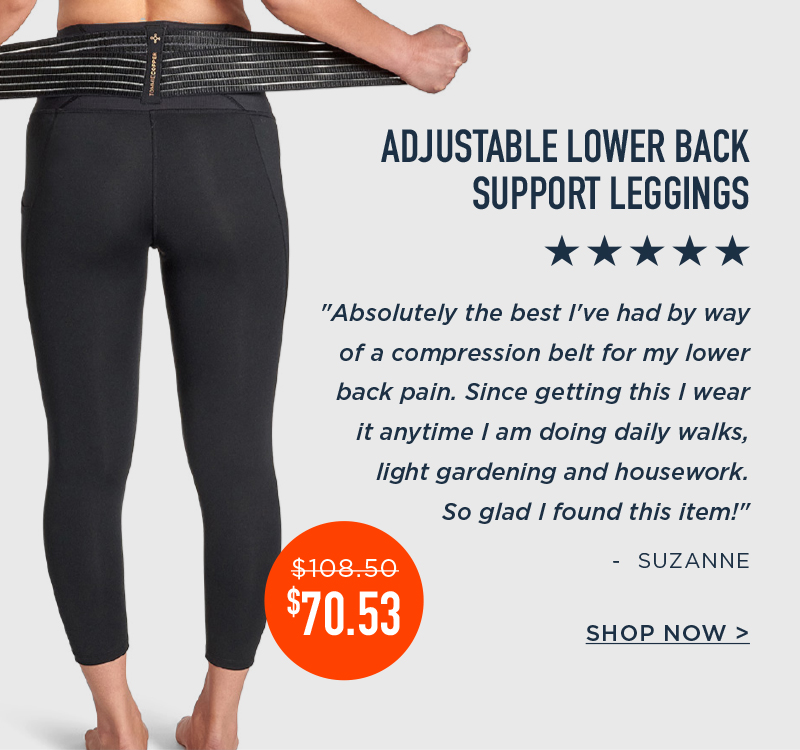 ADJUSTABLE LOWER BACK SUPPORT LEGGINGS SHOP NOW