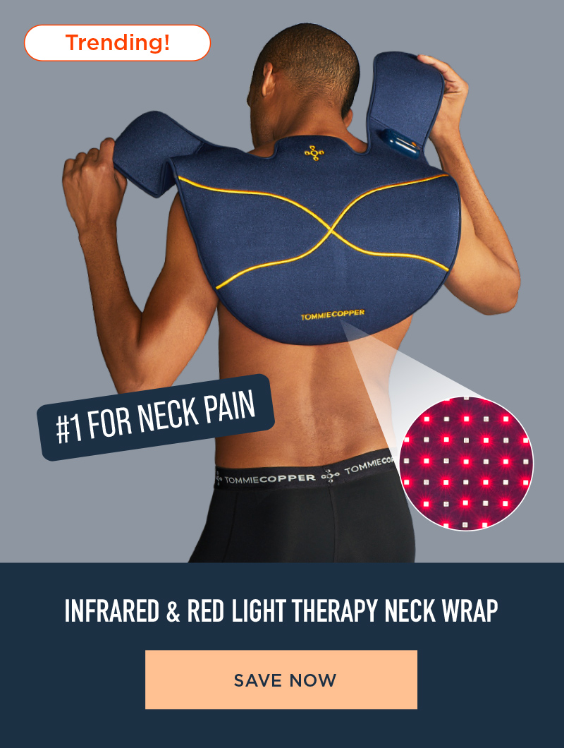 INFRARED & RED LIGHT THERAPY NECK WRAP SAVE NOW