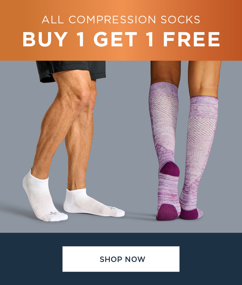 ALL COMPRESSION SOCKS BUY 1 GET 1 FREE SHOP NOW