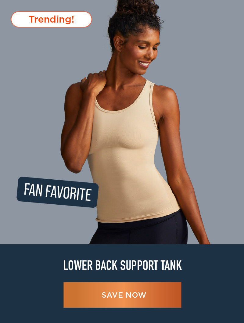 LOWER BACK SUPPORT TANK SAVE NOW