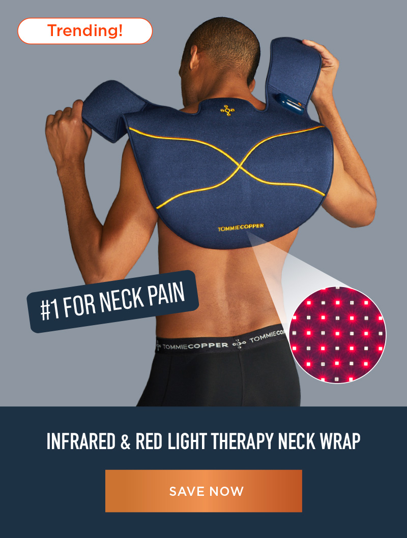 INFRARED & RED LIGHT THERAPY NECK WRAP SAVE NOW