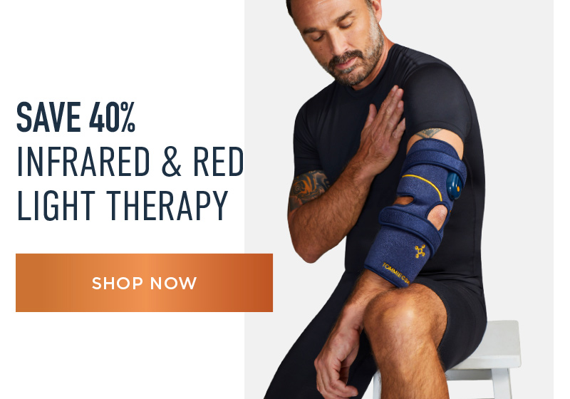 SAVE 40% INFRARED & RED LIGHT THERAPY SHOP NOW