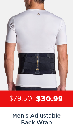 Men's Adjustable Support Back Wrap