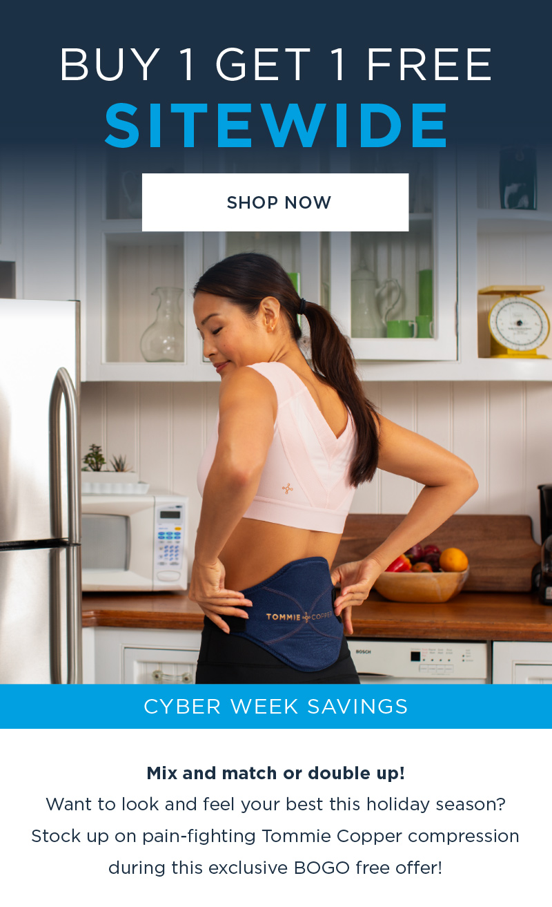 CYBER WEEK SAVINGS BUY 1 GET 1 FREE SITEWIDE SHOP NOW