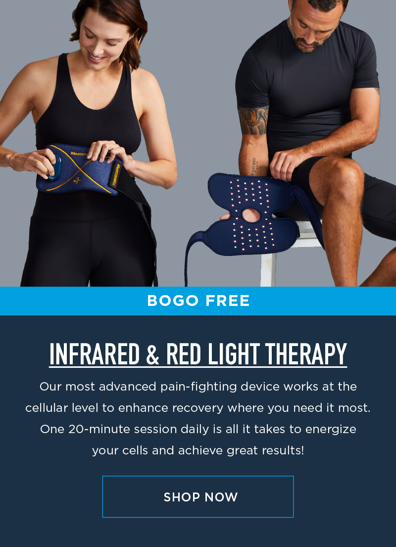 BOGO FREE INFRARED & RED LIGHT THERAPY SHOP NOW