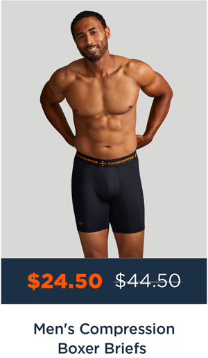 MEN'S COMPRESSION BOXER BRIEFS