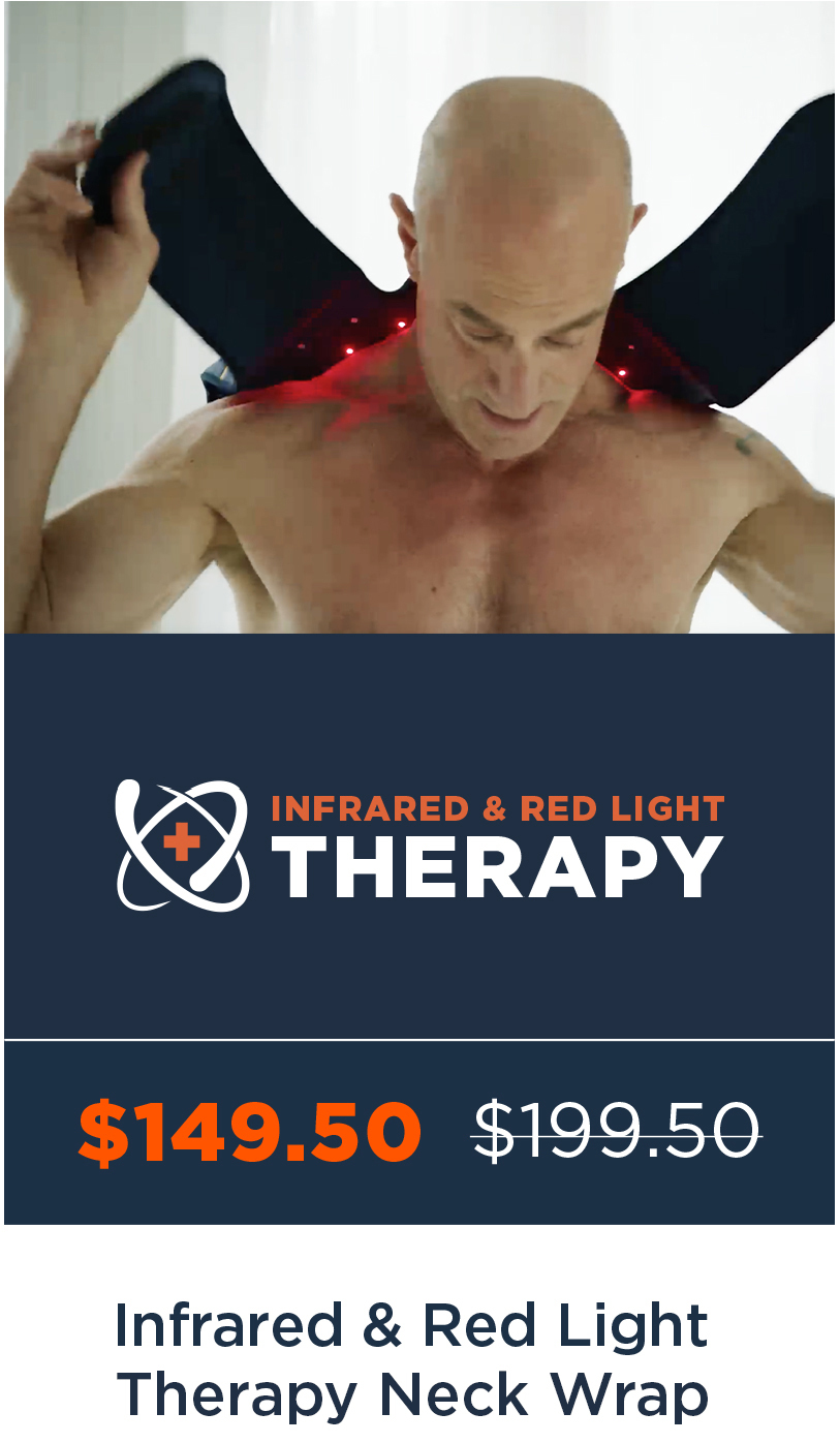 INFRARED & RED LIGHT THERAPY NECK WRAP