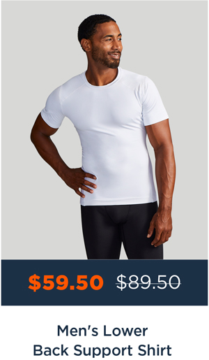 MEN'S LOWER BACK SUPPORT SHIRT