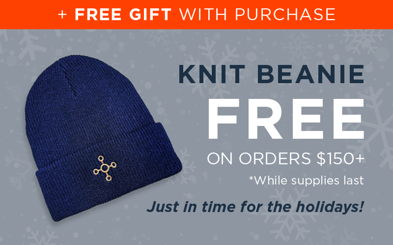 +FREE GIFT WITH PURCHASE FREE KNIT BEANIE ON ORDERS $150+ JUST IN TIME FOR THE HOLIDAY!