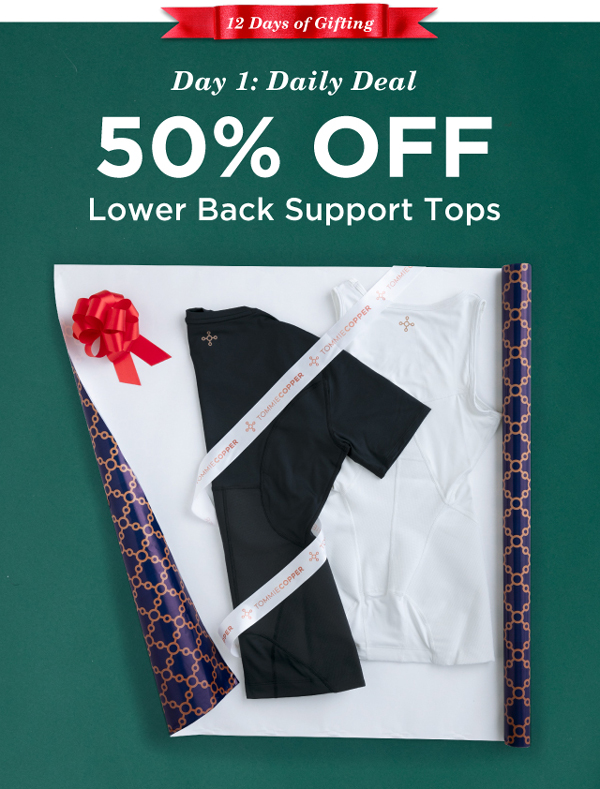 50% Off Lower Back Support Tops