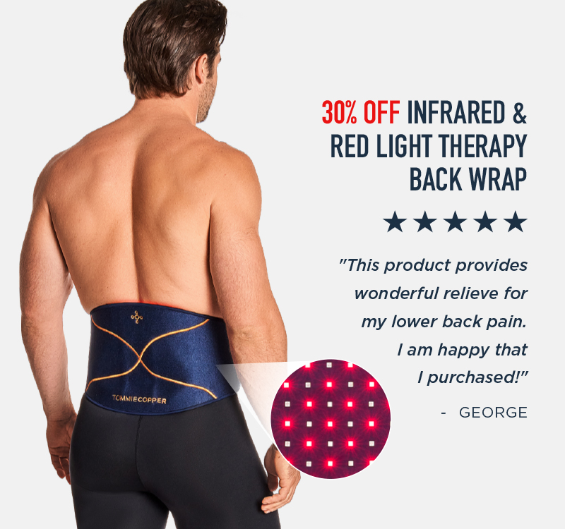 30% OFF INFRARED & RED LIGHT THERAPY BACK WRAP