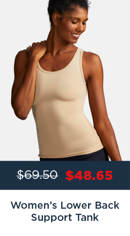 WOMEN'S LOWER BACK SUPPORT TANK