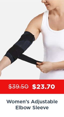 WOMEN'S ADJUSTABLE ELBOW SLEEVE