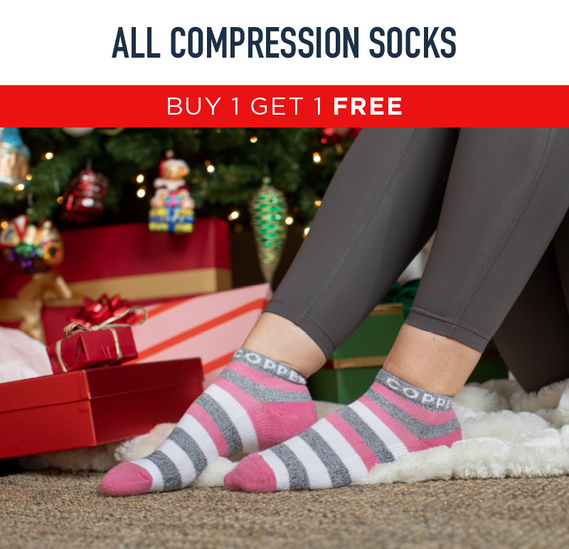 ALL COMPRESSION SOCKS BUY 1 GET 1 FREE