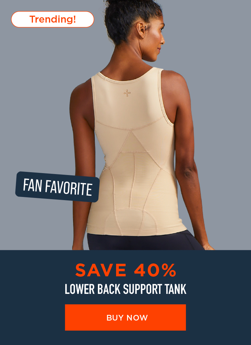SAVE 40% LOWER BACK SUPPORT TANK BUY NOW