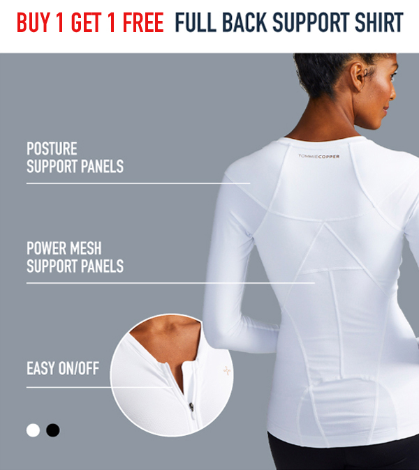 BUY 1 GET 1 FREE FULL BACK SUPPORT SHIRT