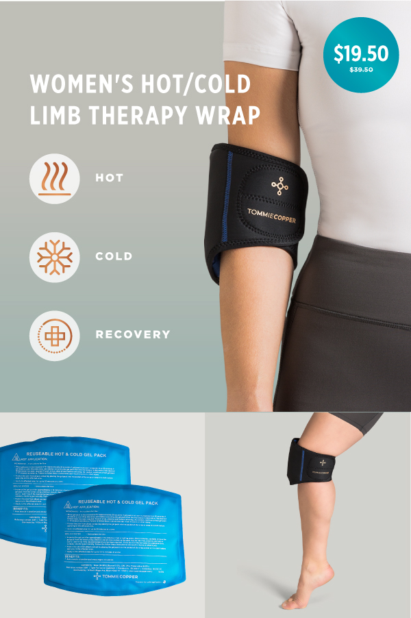 Women's Limb Therapy Wrap with Hot & Cold Gel Packs