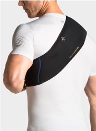 Men's Lower Back and Shoulder Therapy Wrap with Hot & Cold Gel Pack