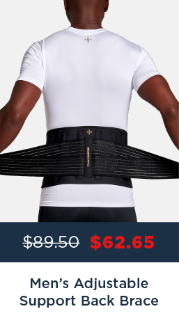 MEN'S ADJUSTABLE SUPPORT BACK BRACE