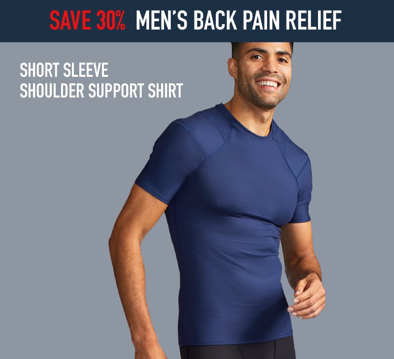 SAVE 30% MEN'S BACK PAIN RELIEF