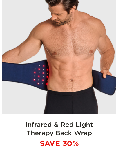 SAVE 30% INFRARED & RED LIGHT THERAPY BACK WRAP