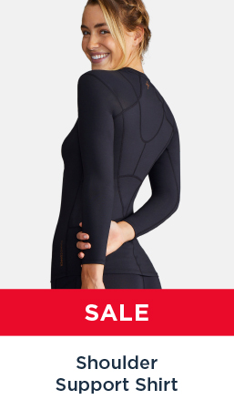 SALE ON THE WOMEN'S LONG SLEEVE SHOULDER SUPPORT SHIRT