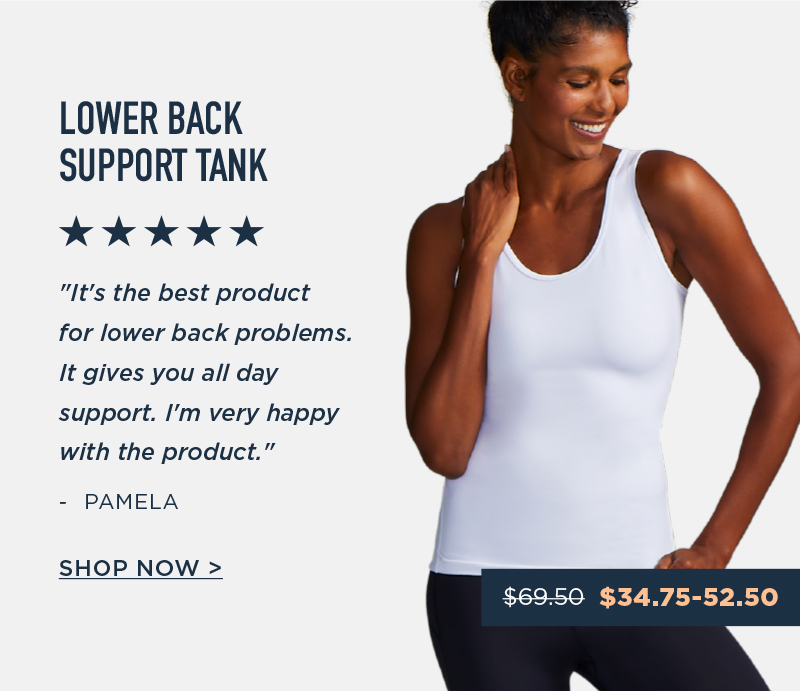 LOWER BACK SUPPORT TANK SHOP NOW