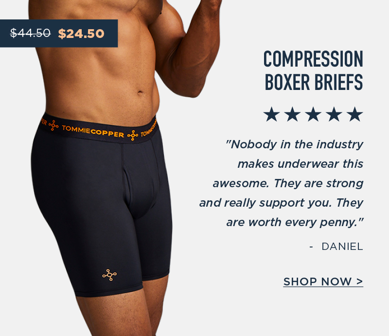 COMPRESSION BOXER BRIEFS SHOP NOW