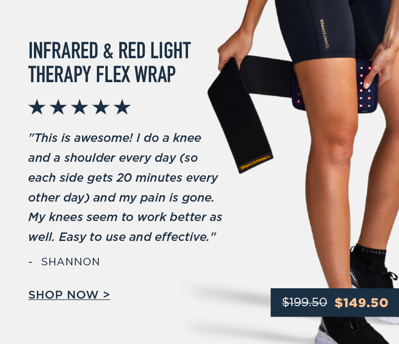 INFRARED & RED LIGHT THERAPY FLEX WRAP SHOP NOW