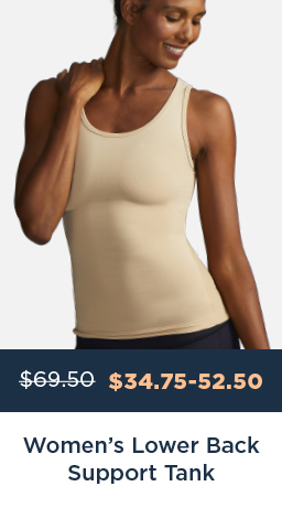 WOMEN'S LOWER BACK SUPPORT TANK