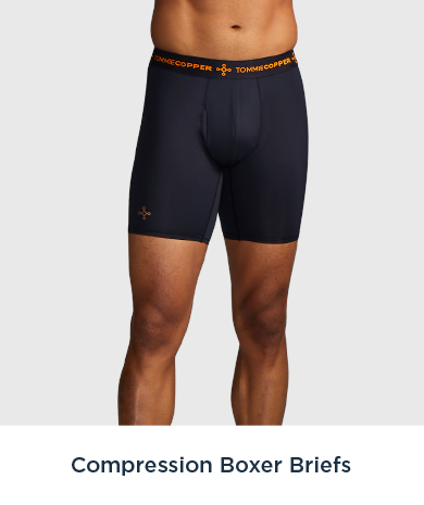 ON SALE MEN'S COMPRESSION BOXER BRIEFS