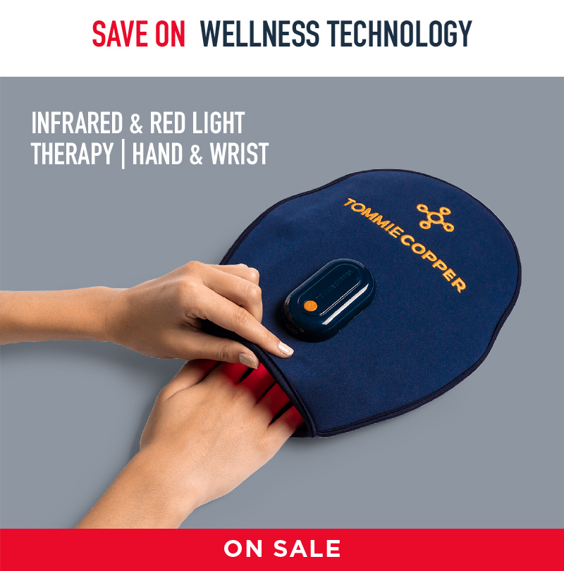 SAVE ON WELLNESS TECHNOLOGY INFRARED & RED LIGHT THERAPY | HAND & WRIST