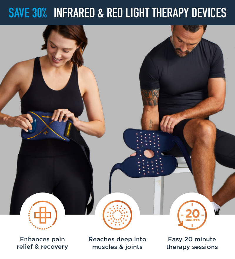 SAVE 30% INFRARED & RED LIGHT THERAPY DEVICES