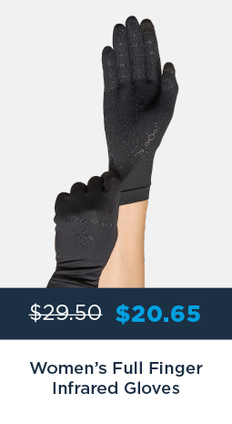 WOMEN'S FULL FINGER INFRARED GLOVES