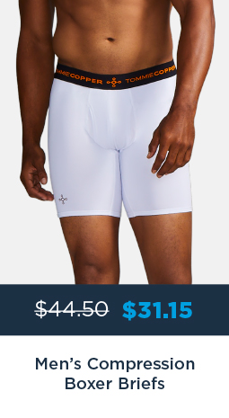 MEN'S COMPRESSION BOXER BRIEFS