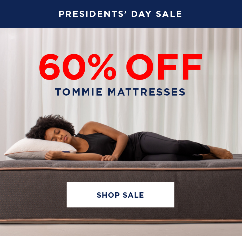 President's Day Sale 60% off Mattresses