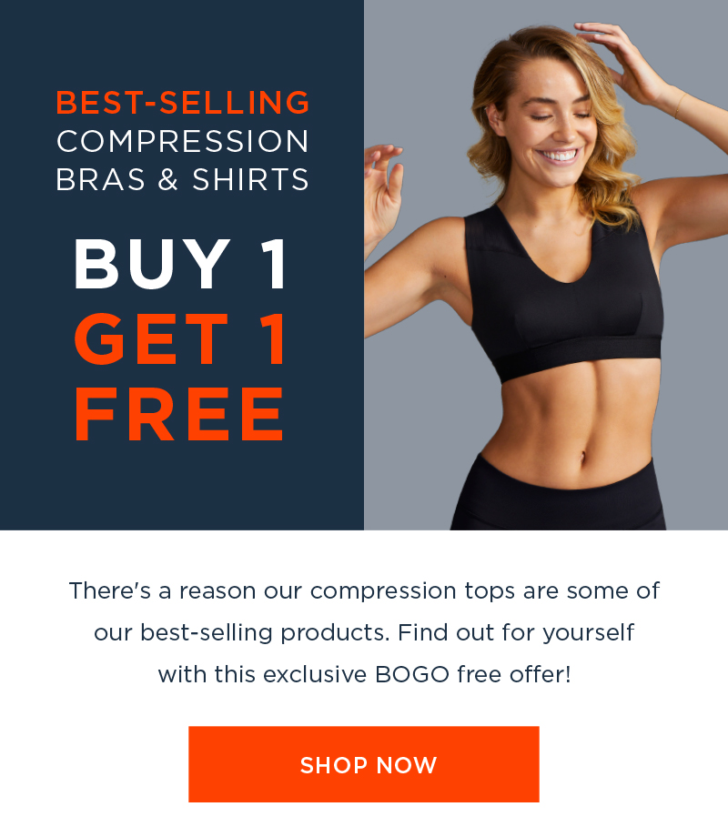 BUY 1 GET 1 FREE BEST SELLING COMPRESSION SHIRTS & BRAS SHOP NOW