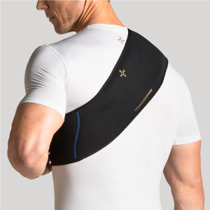 Men's Lower Back and Shoulder Therapy Wrap with Hot & Cold Gel Pack