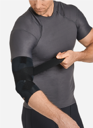 Men's Pro-Grade Adjustable Support Compression Elbow Sleeve