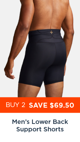 MEN'S LOWER BACK SUPPORT SHORTS