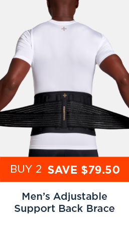 MEN'S ADJUSTABLE SUPPORT BACK BRACE