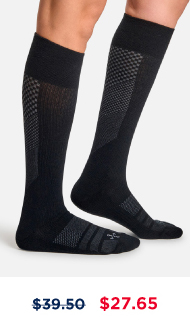 Men's Easy-On Over The Calf Compression Socks