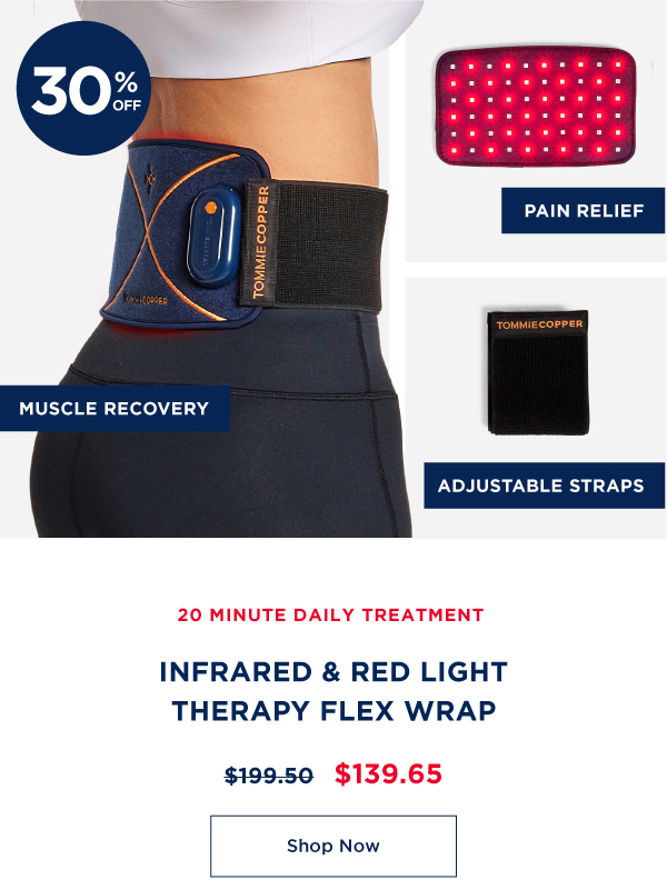 Pro-Grade Infrared & Red Light Therapy Flex Wrap