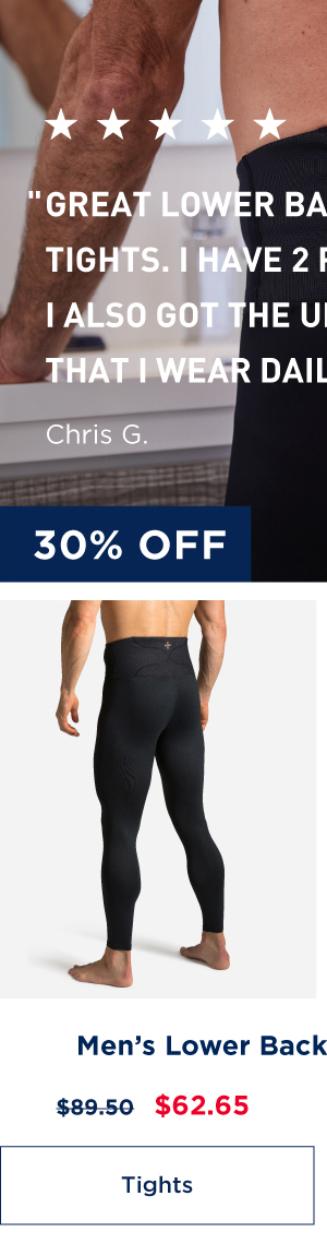 Men's Pro-Grade Lower Back Support Tights