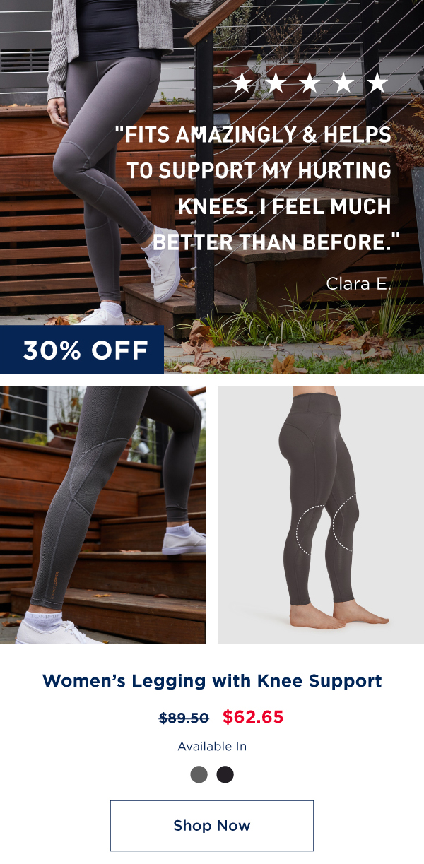 Women's Pro-Grade Legging with Knee Support