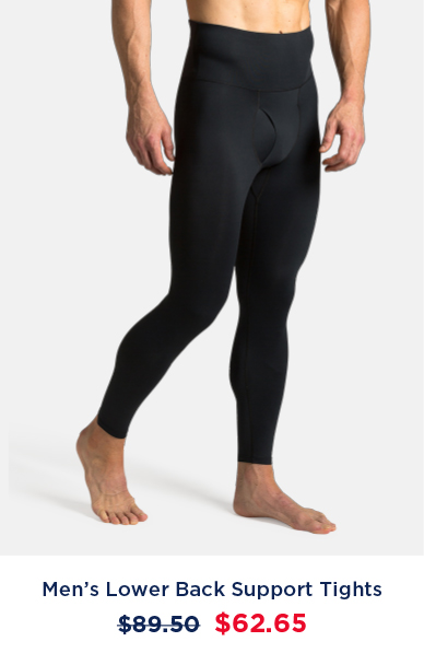 Men's Pro-Grade Lower Back Support Tights