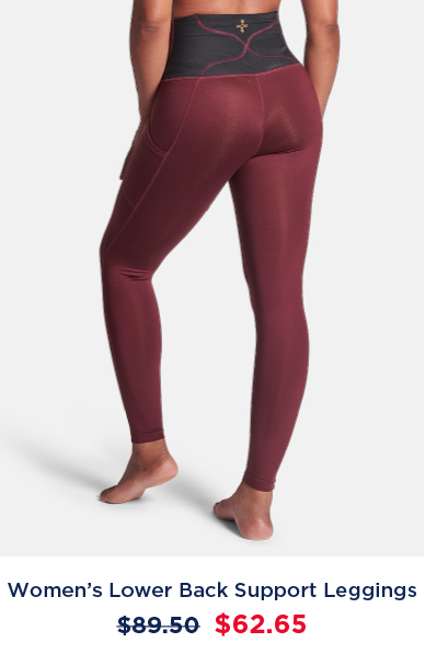 Women's Pro-Grade Lower Back Support Leggings (7/8 Length)