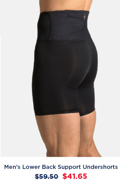 Men's Pro-Grade Lower Back Support Undershorts