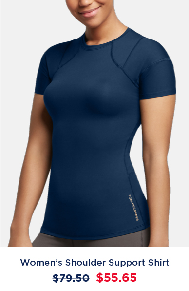 Women's Pro-Grade Short Sleeve Shoulder Support Shirt