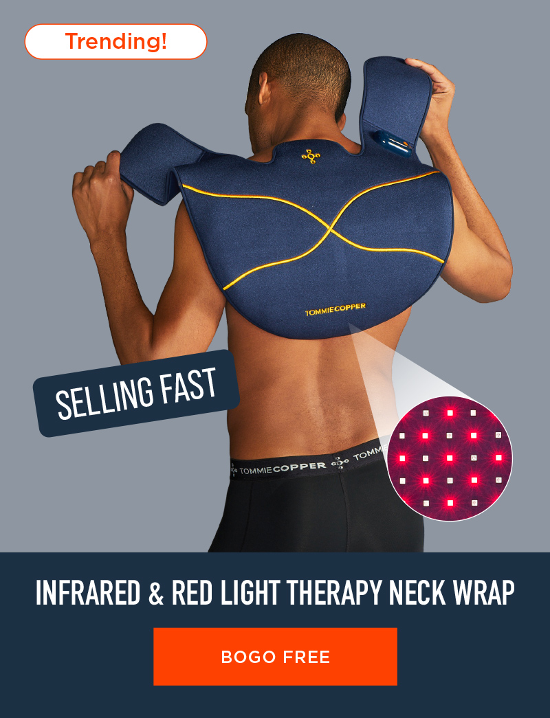 INFRARED & RED LIGHT THERAPY NECK WRAP BOGO FREE